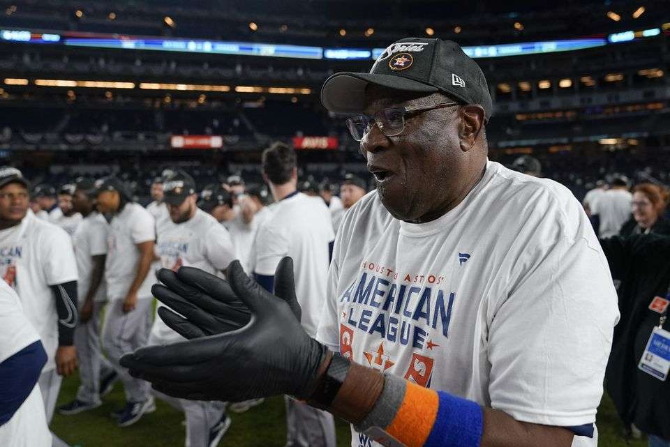 Dusty Baker is looking for his first World Series ring. Photo: John Minchillo/The Associated Press.