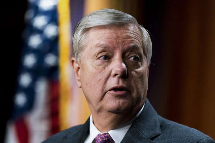 El senador republicano Lindsey Graham. Foto; AP.