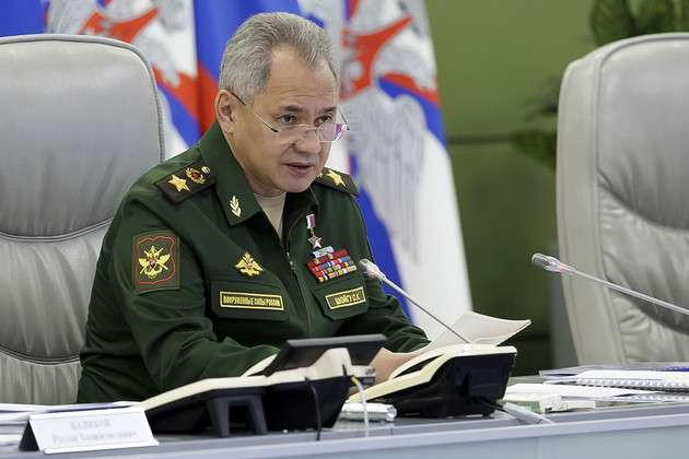 El ministro de Defensa ruso, Serguéi Shoigu. Foto Politico.