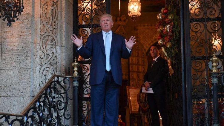 Donald Trump en Mar-a-Lago. Foto: Forbes.