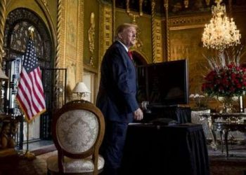 Trump en Mar-a-Lago. Foto: ABC News.