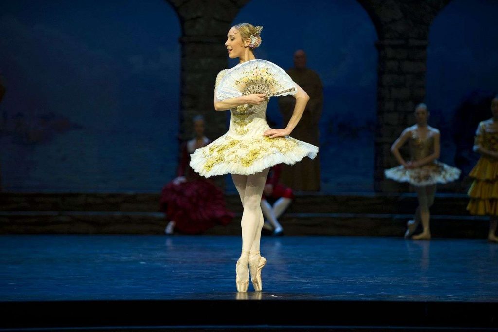 La bailarina cubana Yolanda Correa, Primera Bailarina de Staatsballett-Berlin, de Alemania. Foto: Tomada del perfil de Facebook del Ballet Nacional de Cuba.