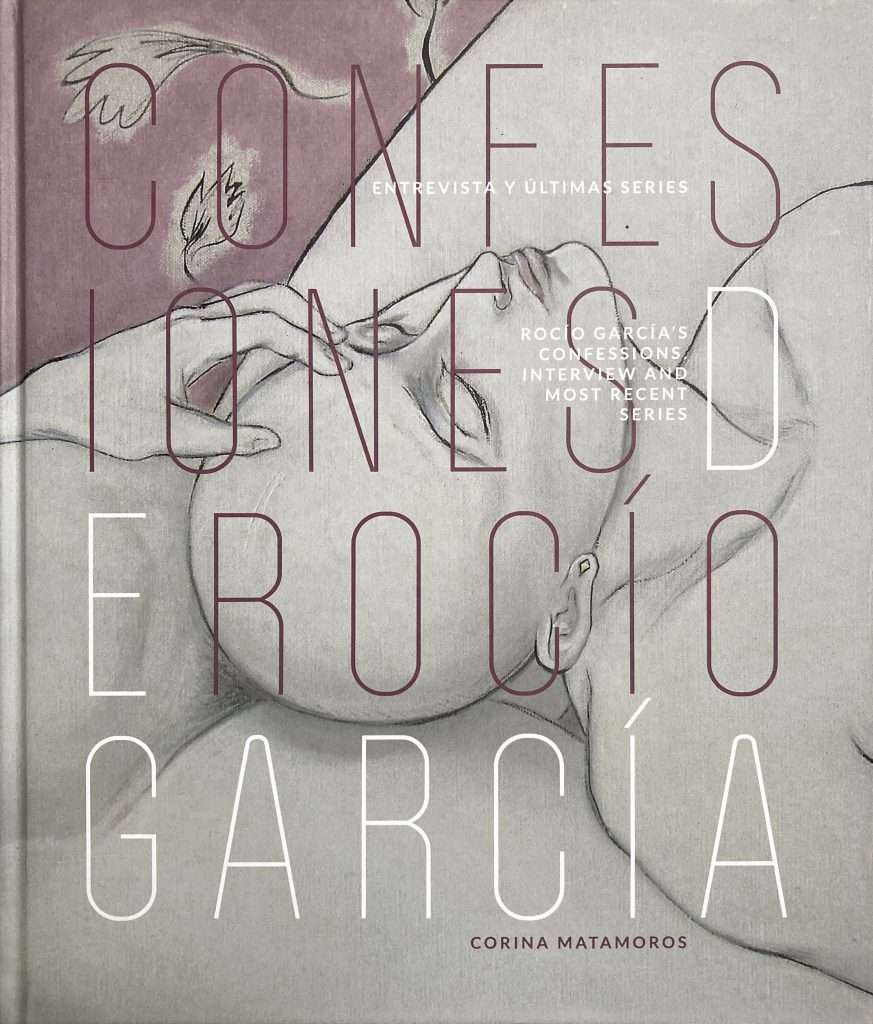 Cubierta del libro “Confesiones de Rocío García”, 2016.
