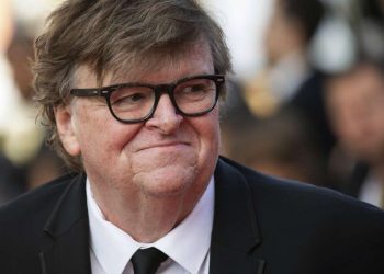 El cineasta Michael Moore. Foto: AP.