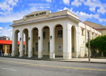 El teatro José Jacinto Milanés. Foto: TripCuba.