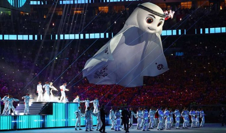Ceremonia inaugural del Mundial de Qatar. Foto: Semana.com.