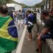 Camioneros afines a Bolsonaro interrumpieron el tráfico en 20 estados brasileños.  Foto: Agencia Estado