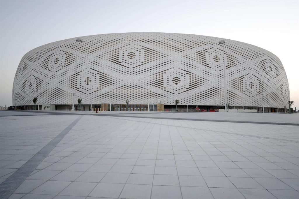 Estadio Al Thumama en Qatar. Foto: EFE