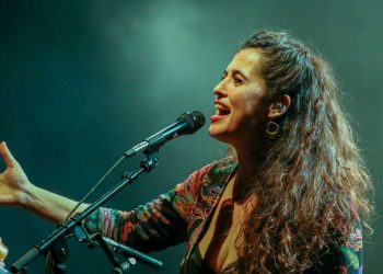 Silvia Pérez Cruz durante un concierto en el Teatro Circo Price, en Madrid, en enero de 2021. Foto: Ricardo Rubio/ Europa Press/RTVE.