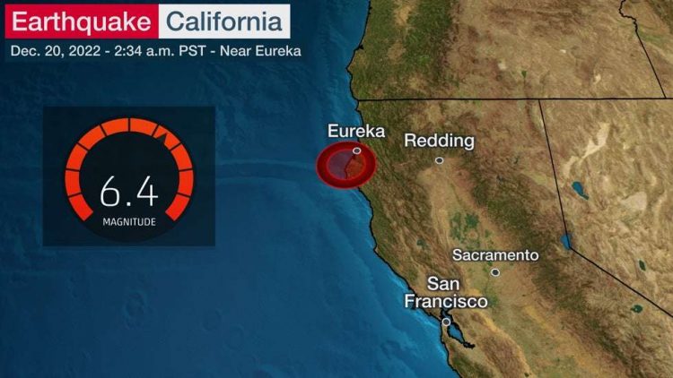 Grafico del local del terremoto. | Weather Channel