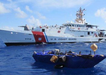 Desde que inició el 2023, el Servicio de Guardacostas de Estados Unidos ha devuelto a Cuba un total de 1271 migrantes irregulares interceptados en el mar. Foto: @USCGSoutheast