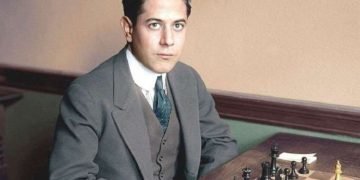 José Raúl Capablanca. Foto: Olga Clark/ZendaLibros.