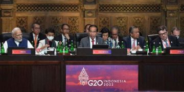 El G20 reunido en Bali, Indonesia. Foto AP.