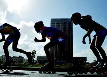 Con el Havana Skate Marathon, Cuba demostró estar en condiciones de organizar eventos deportivos de primer nivel. Foto: Ricardo López Hevia.