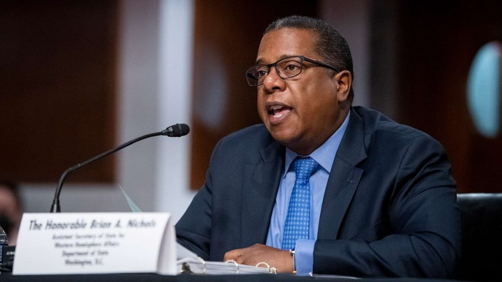 Brian Nichols, Subsecretario de Estado para Asuntos del Hemisferio Occidental de Estados Unidos. Foto: Rod Lamkey / CNP / ABACAPRESS.COM / Archivo.