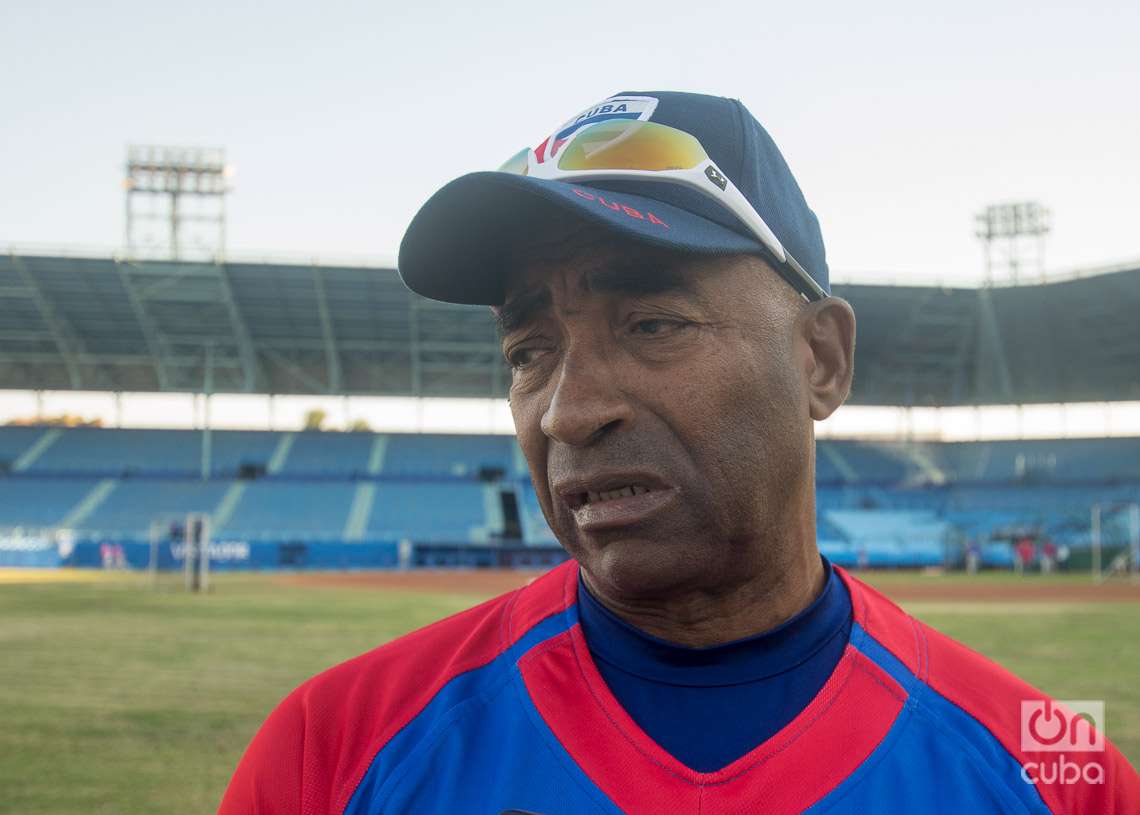Armando Johnson, director del equipo Cuba al Clásico Mundial de Béisbol. Foto: Otmaro Rodríguez.