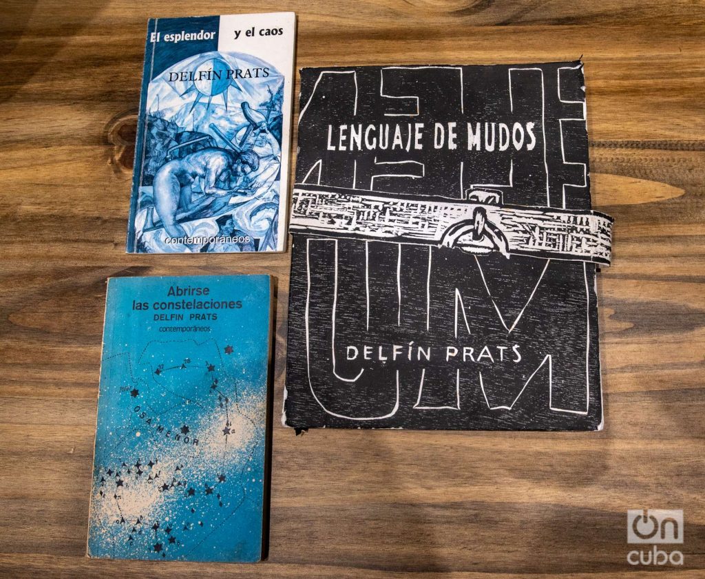 Libros de Delfín Prats. Foto: Kaloian.