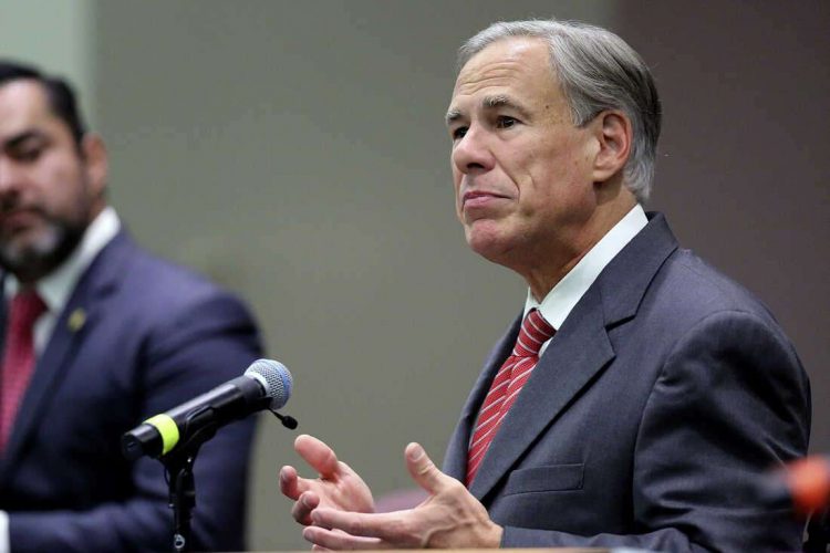 El gobernador de Texas, Greg Abbott. Foto: AP.
