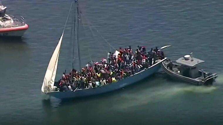 83 Undocumented Haitian Immigrants Deported in Florida and Intercepted 19 West of Puerto Rico