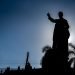 La estatua de José Martí en el Parque Central de La Habana. Foto: Kaloian.