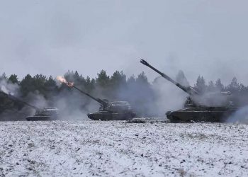 En la región de Soledar se libraban intensos combates durante las últimas semanas. Foto: El Ministerio de Defensa de Rusia/ Sputnik.