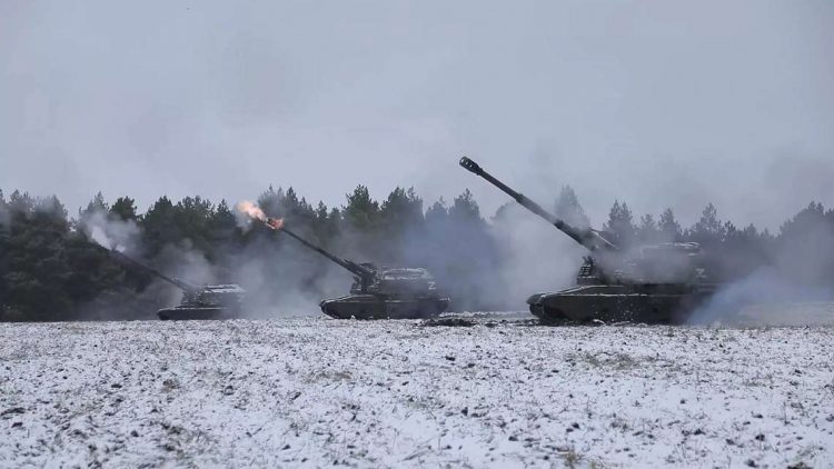 En la región de Soledar se libraban intensos combates durante las últimas semanas. Foto: El Ministerio de Defensa de Rusia/ Sputnik.