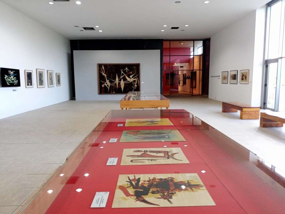 Sala de dibujos, aguafuertes y litografías. Foto: Angel Marqués Dolz.