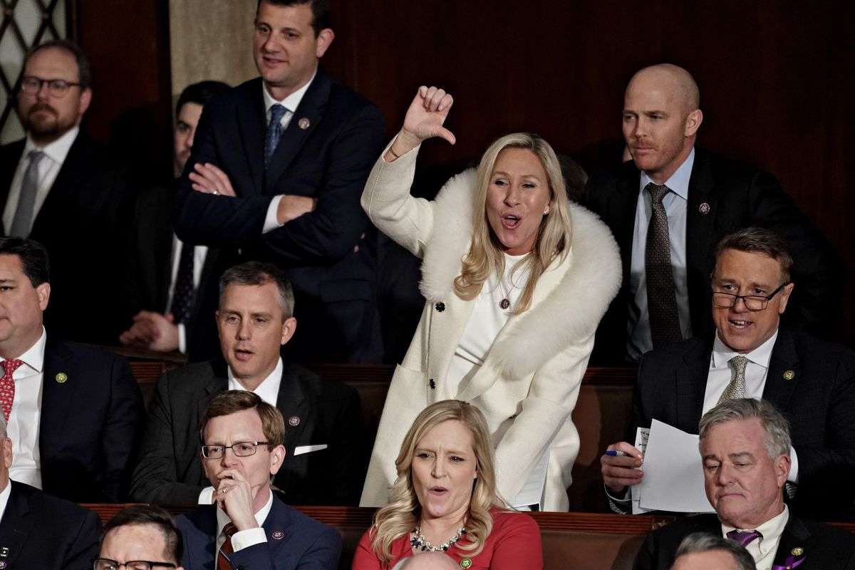 Extremist Republicans repeatedly interrupted Biden during the State of the Union