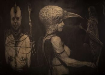 Exposición "Mundos. Goya y Fabelo". Foto: Enrique Cidoncha.