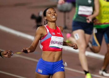 Omara Durand ganó oro en la final de 100 metros T12 femenino durante los VI Juegos Parapanamericanos Lima 2019.  Foto: Calixto N. Llanes/JIT/Archivo