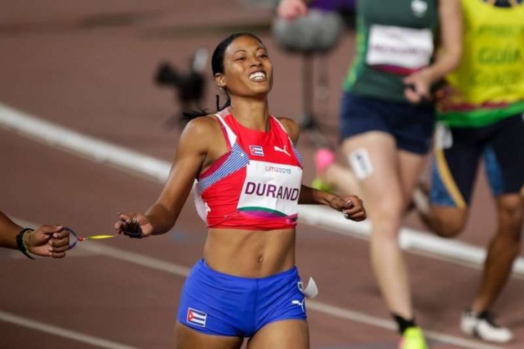 Omara Durand ganó oro en la final de 100 metros T12 femenino durante los VI Juegos Parapanamericanos de Lima 2019.  Foto: Calixto N. Llanes/JIT/Archivo.