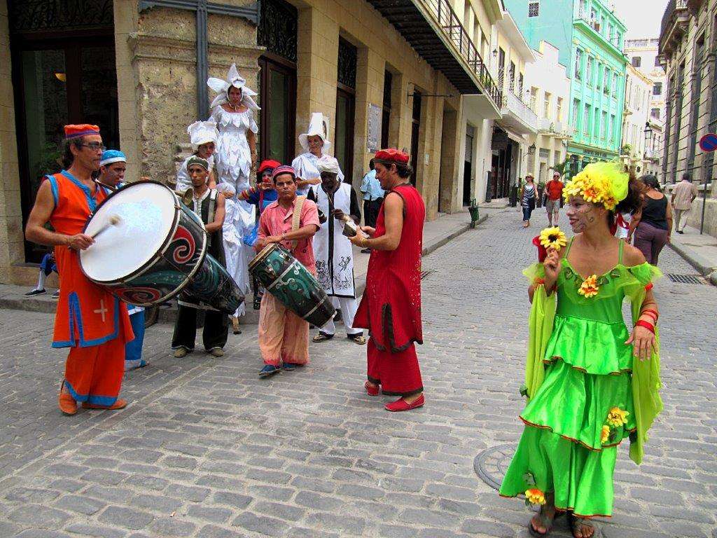 “Grupo musical en la Habana Vieja”, La Habana, 2012.