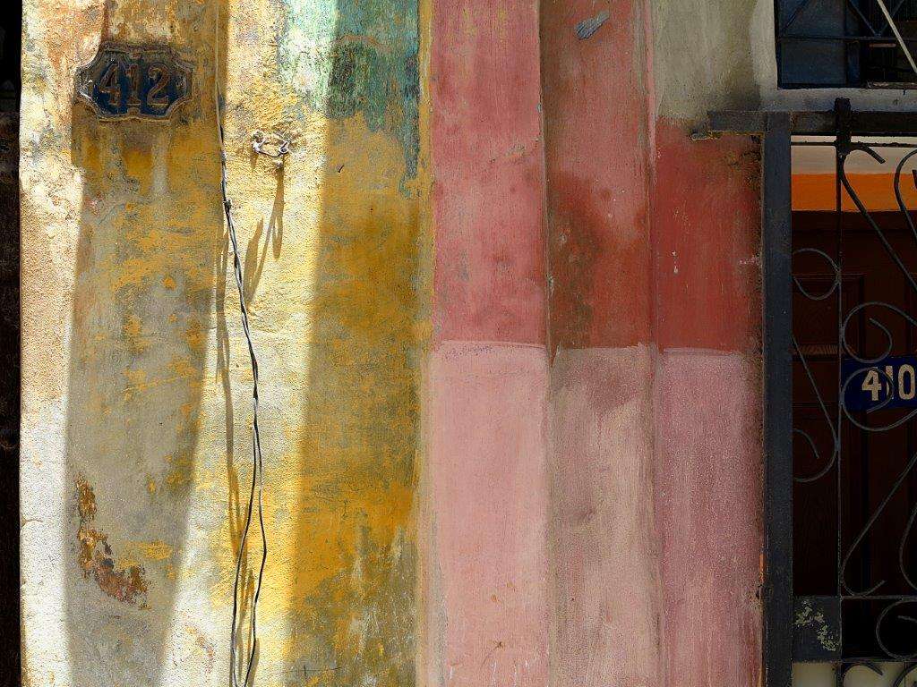 “Habana Vieja. La pared como pintura de M. Rothko", La Habana, 2014.