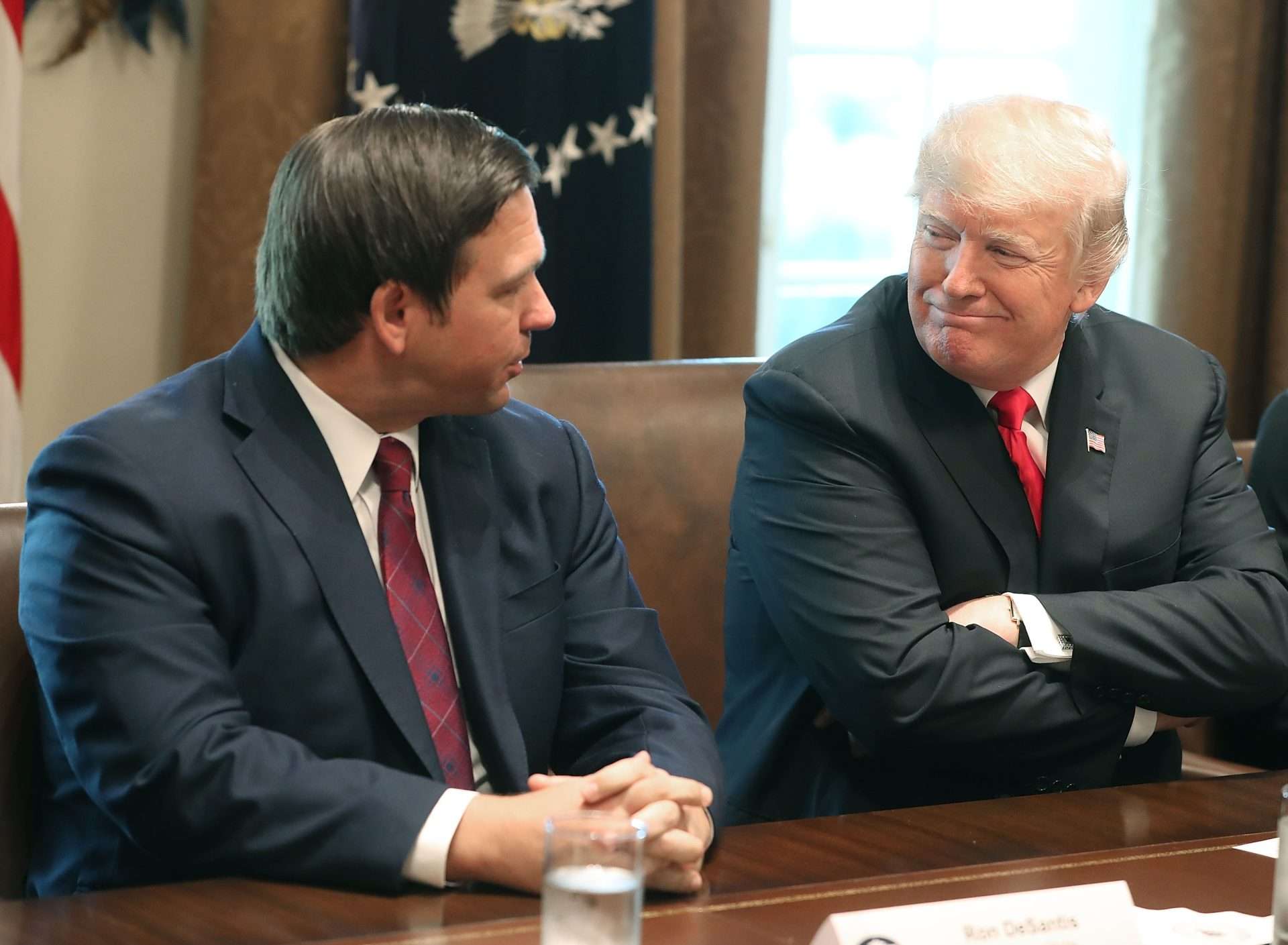 GOP leaders concerned with partisan divide over Trump's disagreement with DeSantis