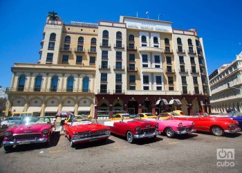 Hotel Iberostar Parque Central, en La Habana. Foto: Otmaro Rodríguez.