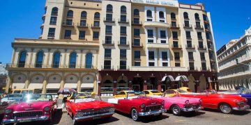 Hotel Iberostar Parque Central, en La Habana. Foto: Otmaro Rodríguez.