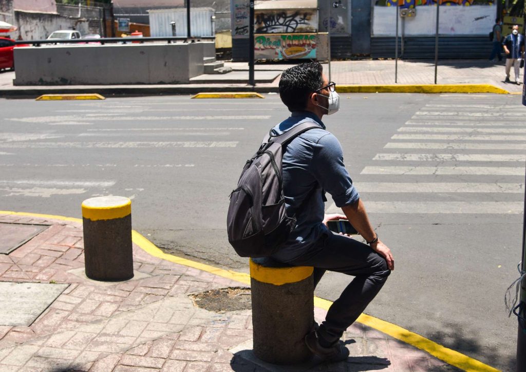 La esquina de la Avenida Morelos por la que hace noventa y tres años cruzaron Mella y Modotti. Foto: Kaloian.