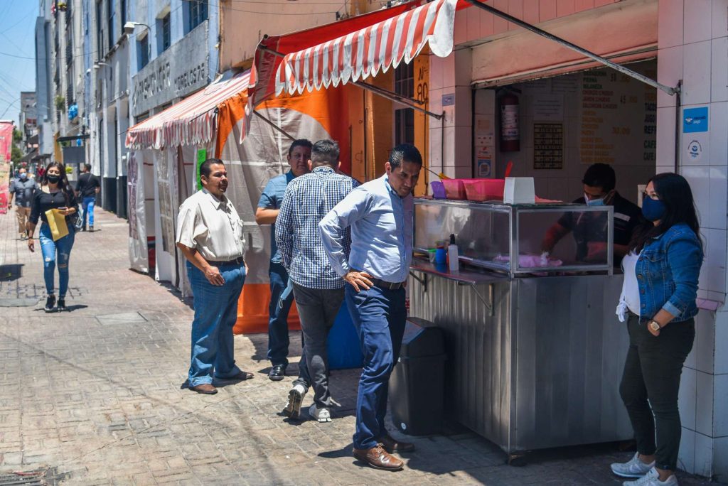 Abraham González street today.  Photo: Kaloian.