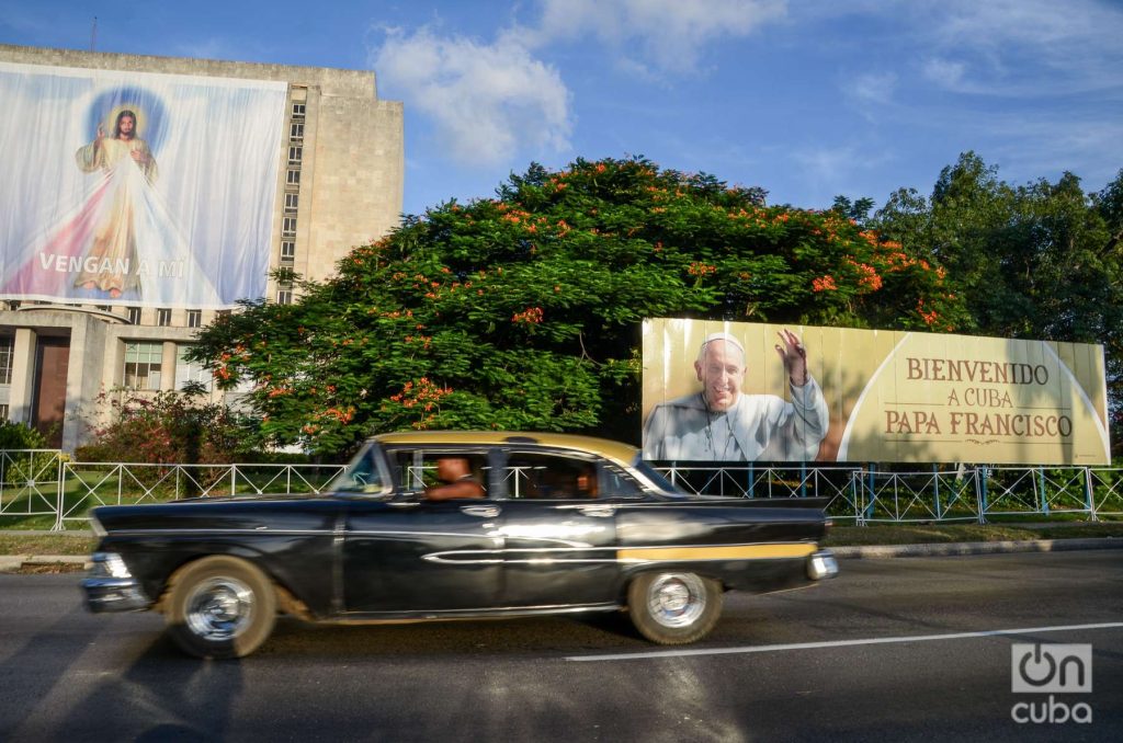 Visita de Francisco a Cuba, 2015. Foto: Kaloian.
