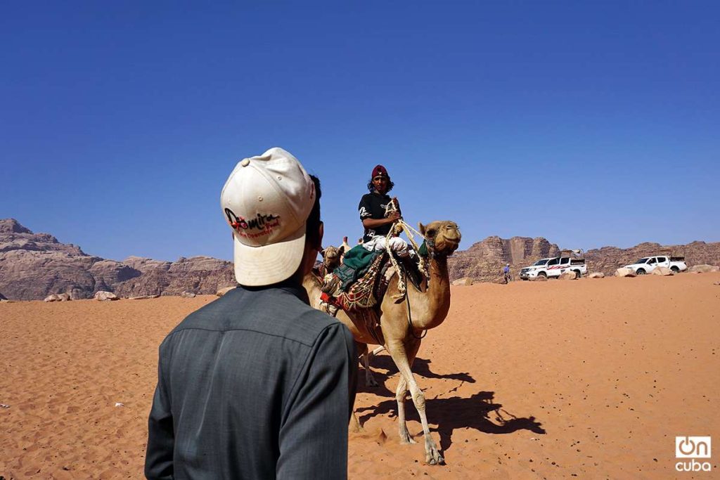 El desierto rojo de Wadi Rum está de moda. Foto: Alejandro Ernesto.