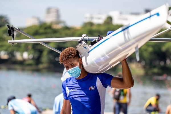 Cuban rowers classify three boats for the upcoming Pan American Games