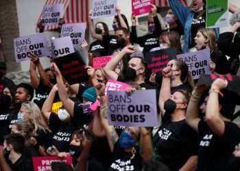 Protestas proaborto en el Capitolio de Florida. Foto: NYT.