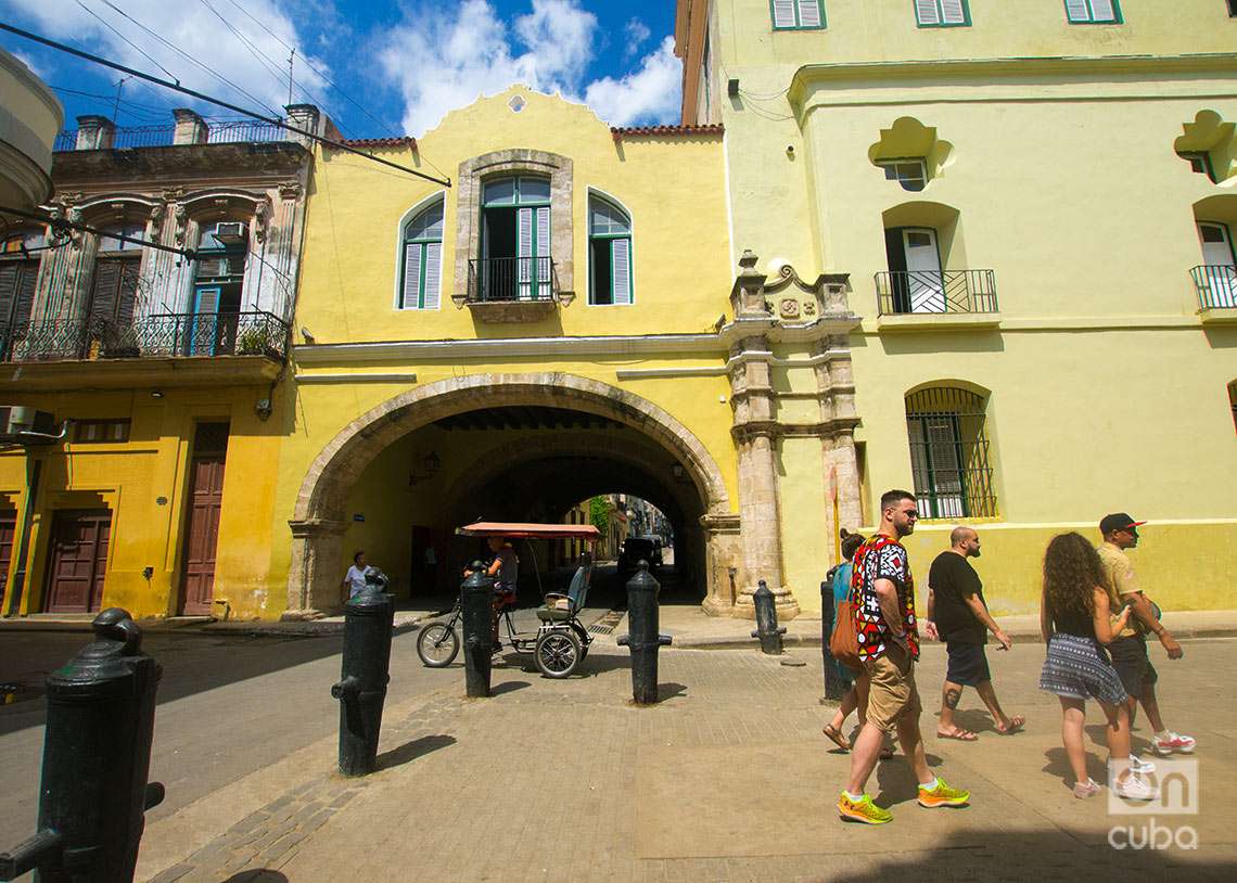 El Arco de Belén, en el centro histórico de La Habana. Foto: Otmaro Rodríguez.