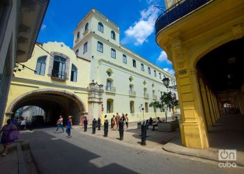 El Arco de Belén, en el centro histórico de La Habana. Foto: Otmaro Rodríguez.