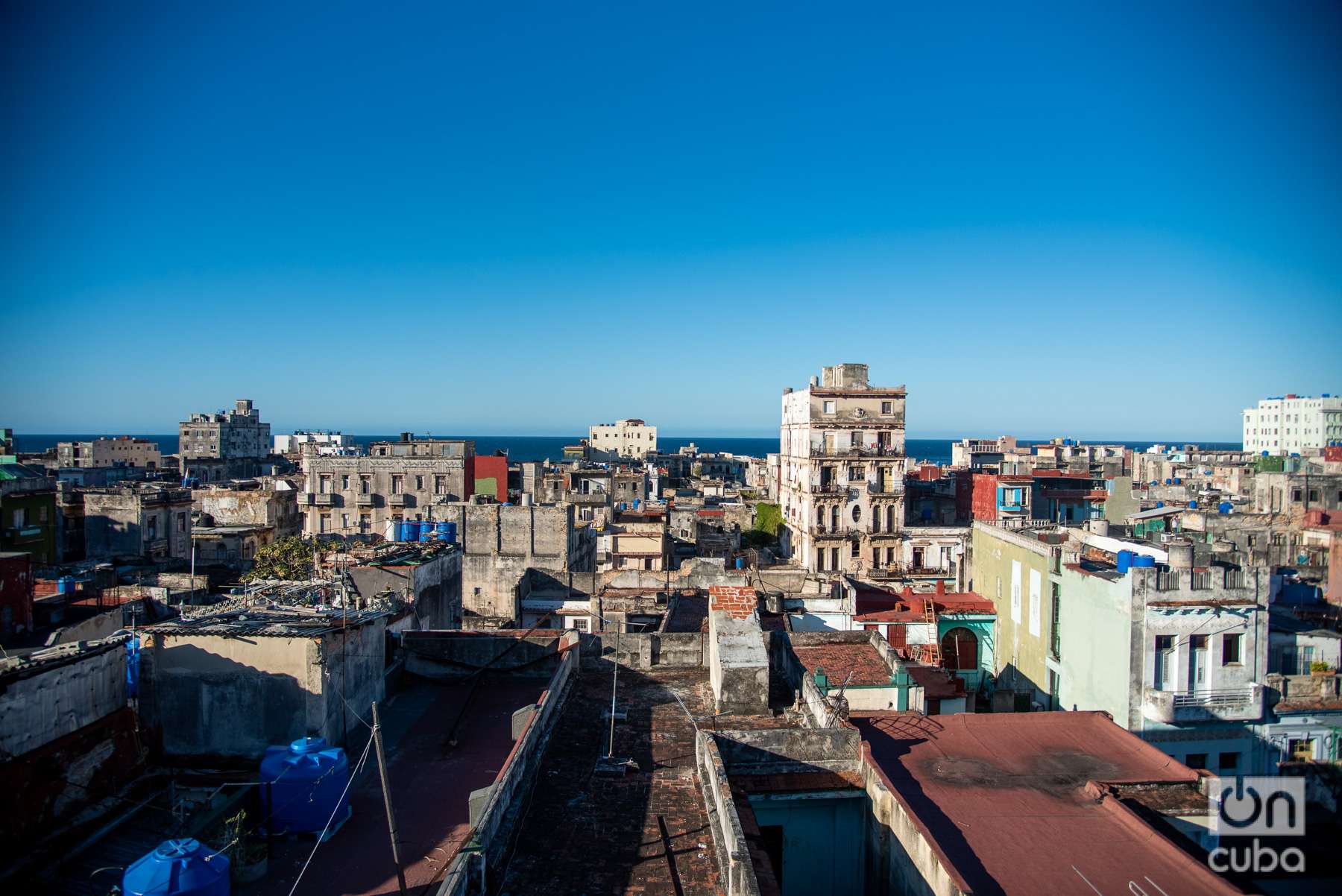Vista de La Habana desde la terraza de La Guarida. Foto: Kaloian.