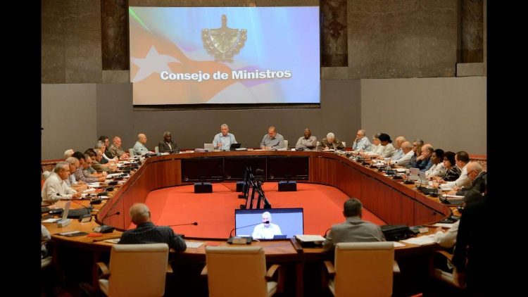 Consejo de Ministros (febrero de 2023). Foto: YouTube.