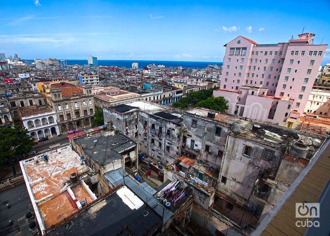 Vista de La Habana desde las alturas. Foto: Otmaro Rodríguez.