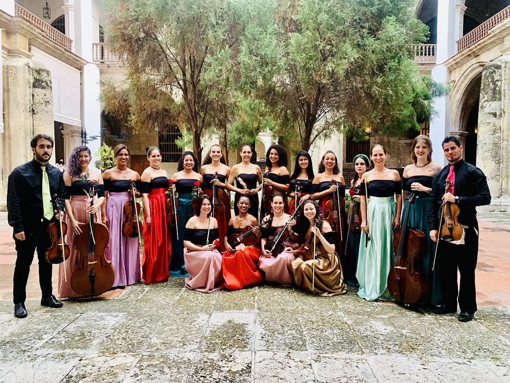 Orquesta de Cámara de La Habana. Foto: Cortesía de Niurka González.