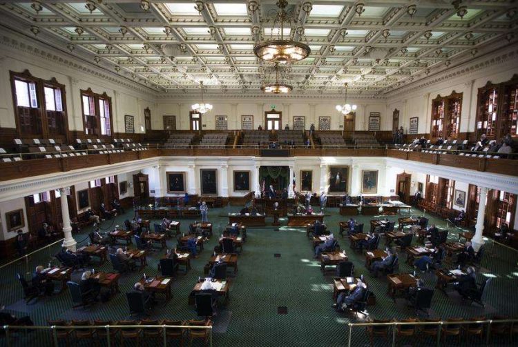 El Senado de Texas. Foto: The Texas Tribune.