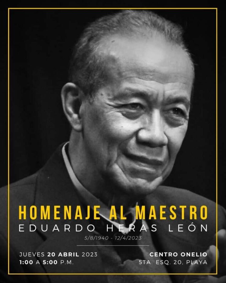 homenaje a Eduardo Heras León